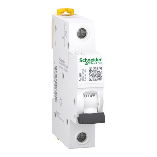 Avtomat açar Acti9 1 fazalı C tipi 10A 6kA - Harvesso